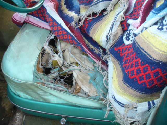 1956 Green Chevrolet Bel Air/150/210 Four-door Sedan