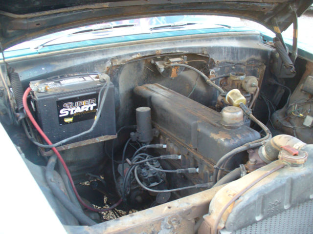 1956 Green Chevrolet Bel Air/150/210 Four-door Sedan