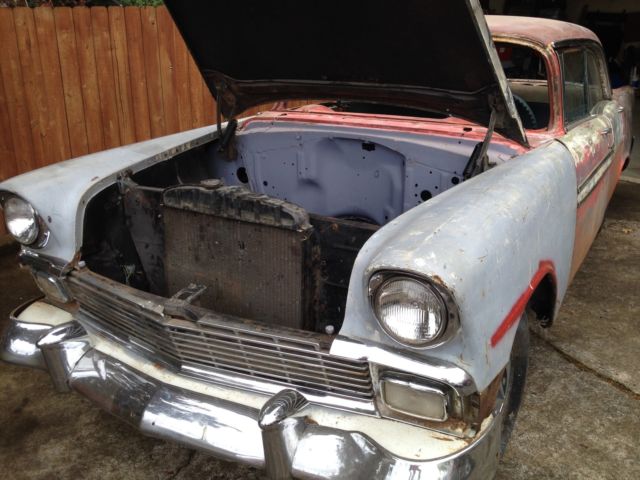 1956 Chevrolet Bel Air/150/210 Four-door Hardtop (Sport Sedan)