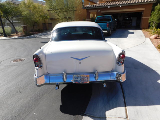 1956 Deep Orchid and Pearl White Chevrolet Bel Air/150/210 Sedan