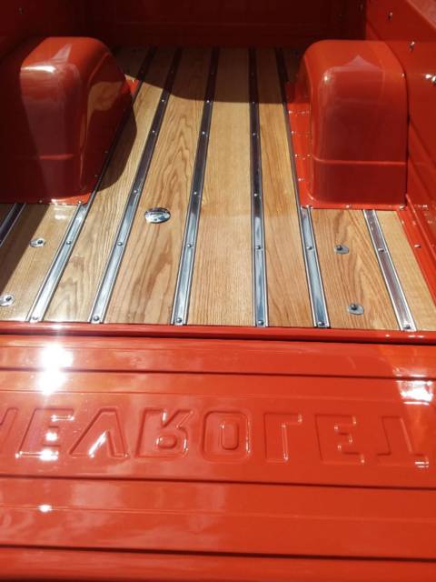 1956 Orange Chevrolet Other Pickups