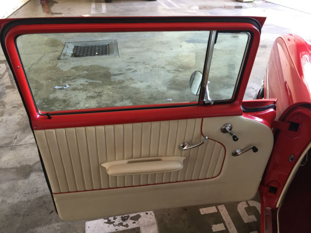 1956 Red Chevrolet Bel Air/150/210 Wagon