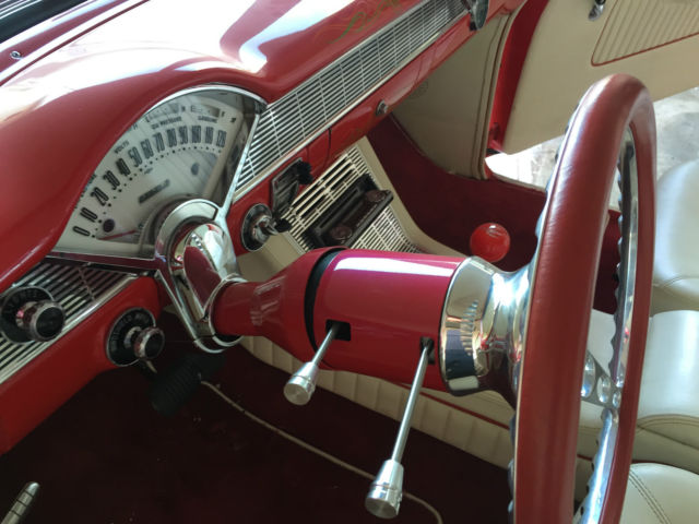 1956 Red Chevrolet Bel Air/150/210 Wagon