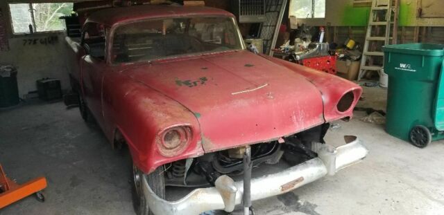 1956 Red Chevrolet Bel Air/150/210 Coupe