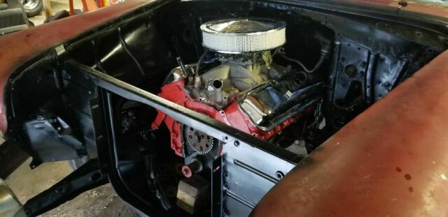 1956 Red Chevrolet Bel Air/150/210 Coupe