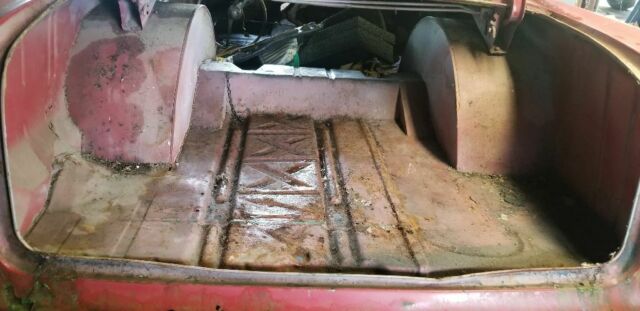 1956 Red Chevrolet Bel Air/150/210 Coupe