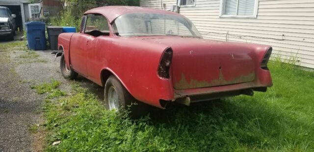 1956 Red Chevrolet Bel Air/150/210 Coupe