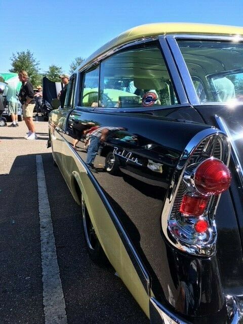 1956 CROCUS YELLOW / ONYX BLACK Chevrolet Nomad NOMAD