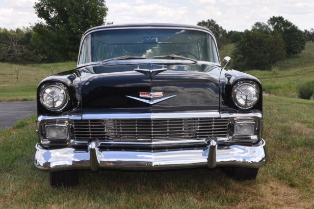 1956 Black Chevrolet Nomad