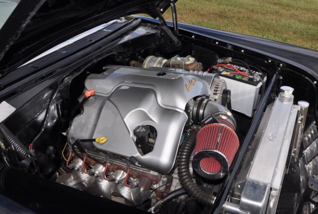 1956 Black Chevrolet Nomad