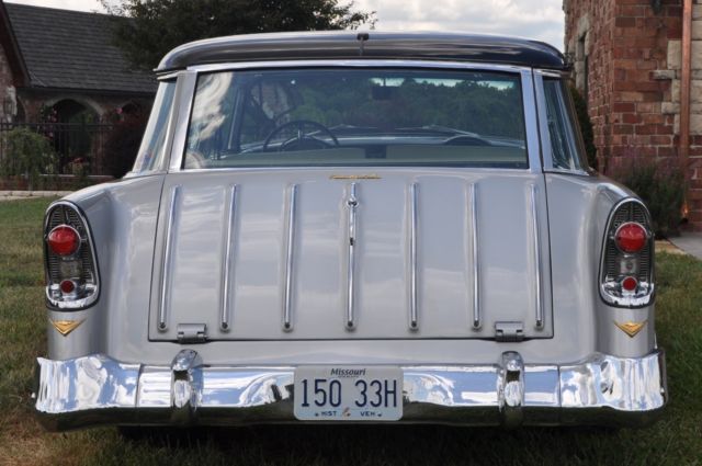 1956 Black Chevrolet Nomad