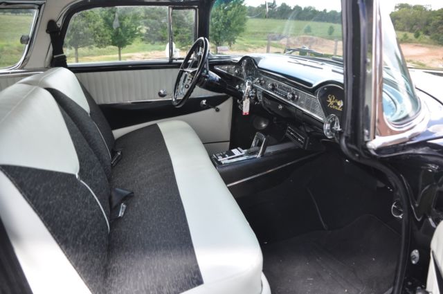 1956 Black Chevrolet Nomad