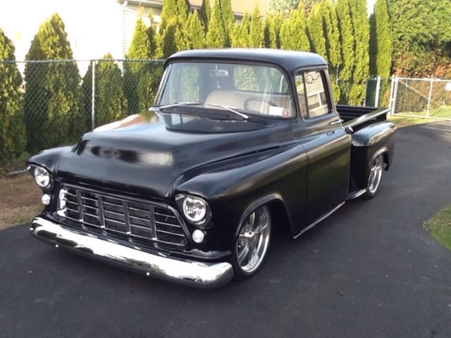 1956 Black Chevrolet Other Pickups