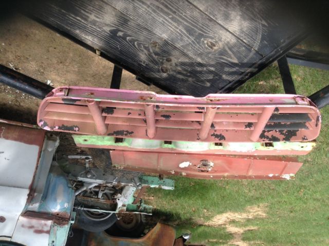 1956 White Chevrolet Other Pickups Big window