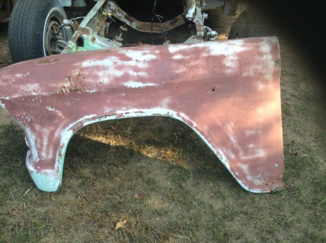 1956 White Chevrolet Other Pickups Big window