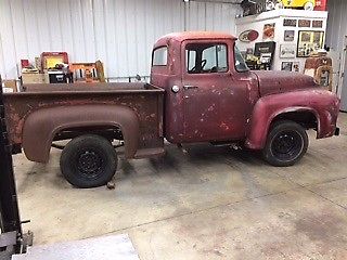 1956 Red Ford F-100 F100