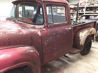 1956 Red Ford F-100 F100
