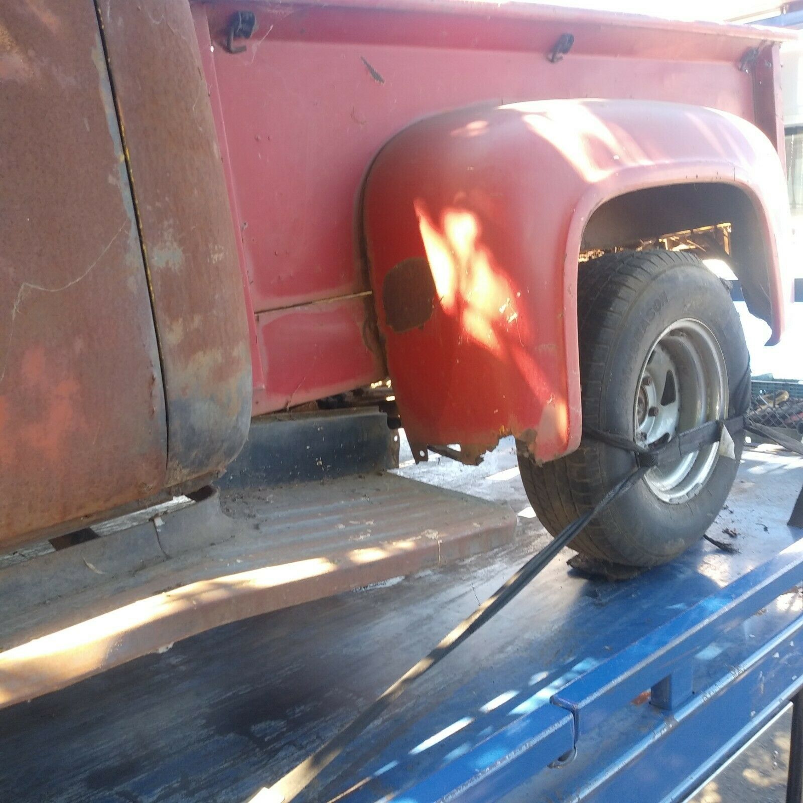 1956 Gray Ford F-100 Standard Cab Pickup