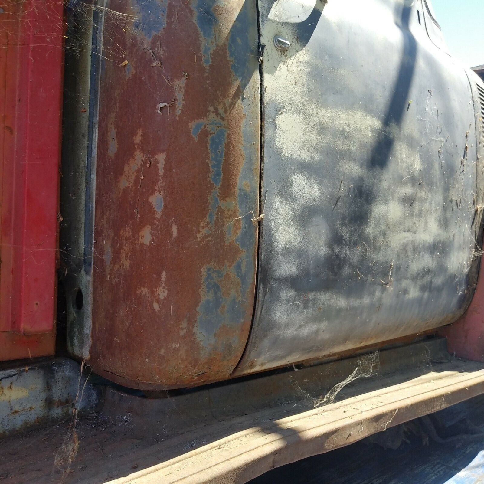 1956 Gray Ford F-100 Standard Cab Pickup