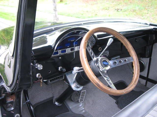 1956 black Ford F-100