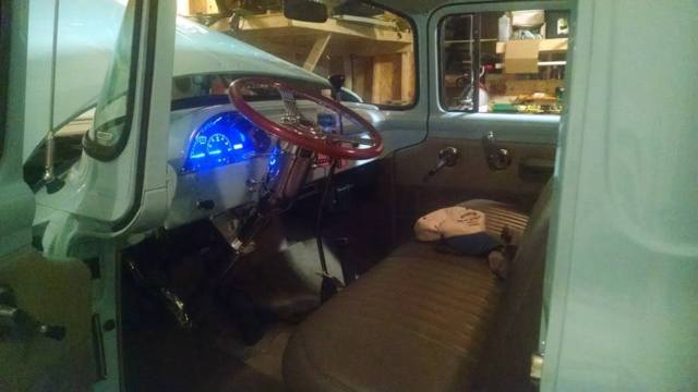 1956 Blue Ford F-100 Standard Cab Pickup