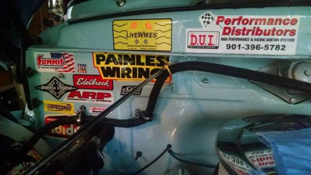 1956 Blue Ford F-100 Standard Cab Pickup