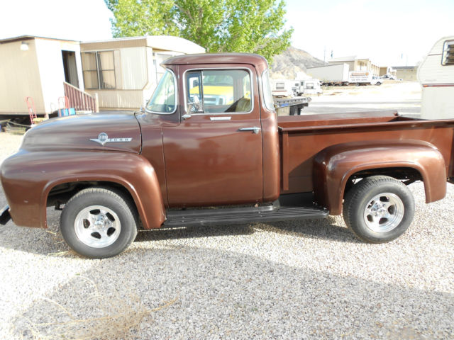 1956 Brown Ford F-100 Standard Cab Pickup