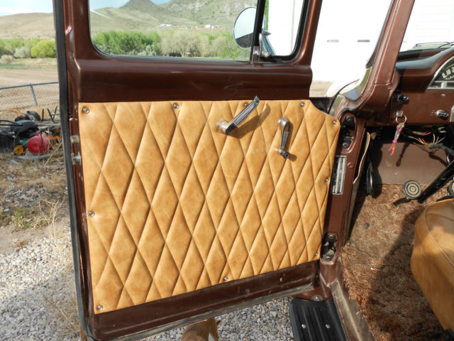 1956 Brown Ford F-100 Standard Cab Pickup