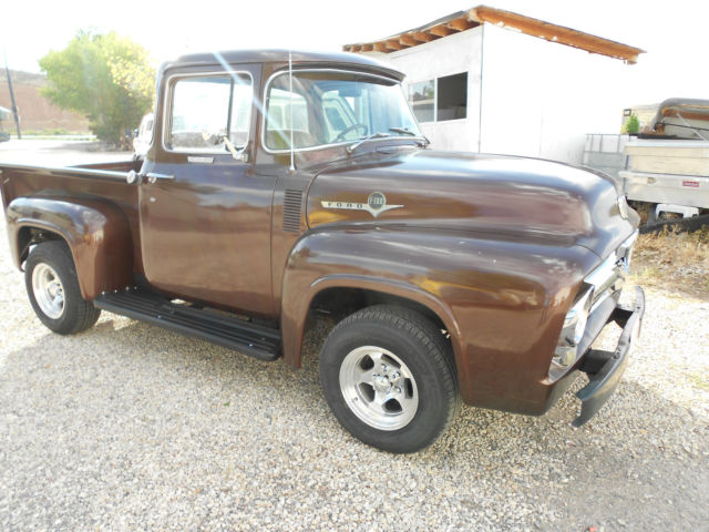 1956 Brown Ford F-100 Standard Cab Pickup
