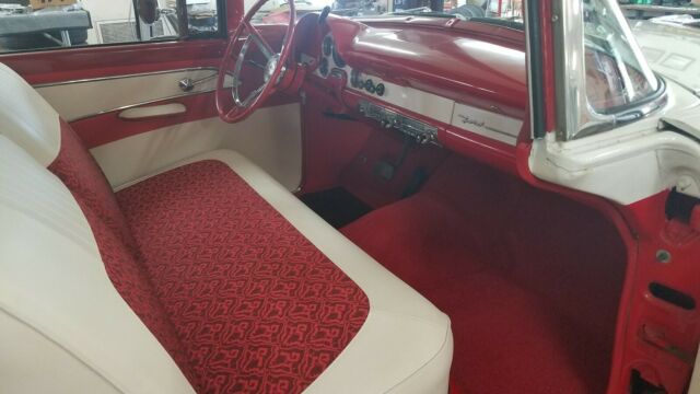 1956 Red/White Ford Fairlane Coupe