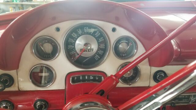 1956 Red/White Ford Fairlane Coupe