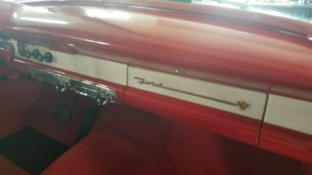 1956 Red/White Ford Fairlane Coupe