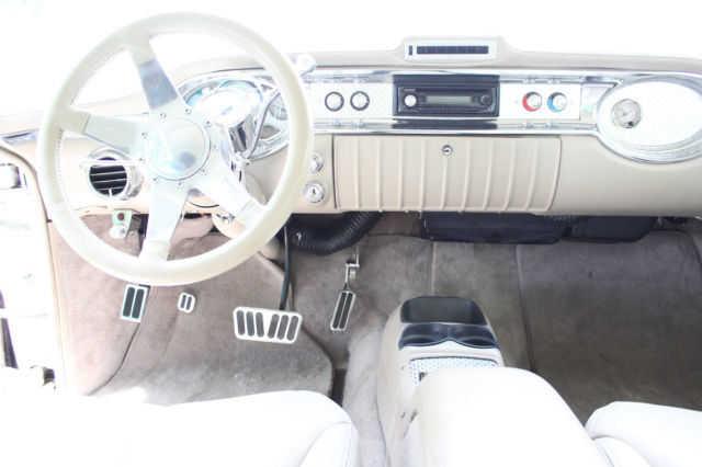 1956 CRIMSON RED DIAMOND WHITE PEARL Oldsmobile 88 2 DOOR SEDAN