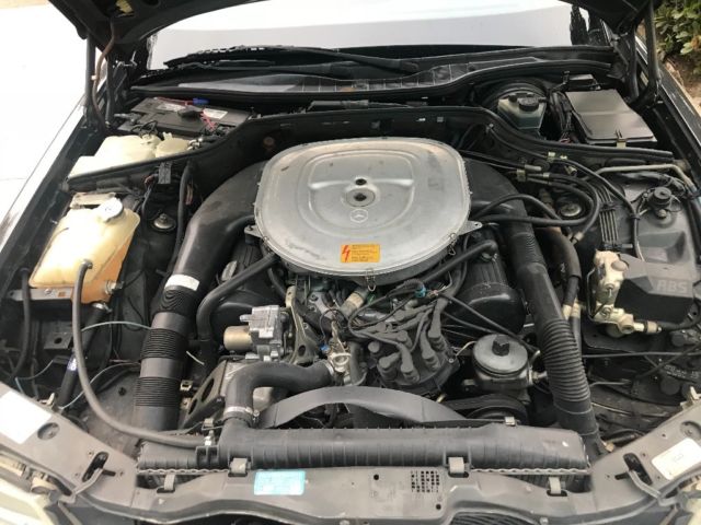 1988 Gray Mercedes-Benz 500-Series Coupe