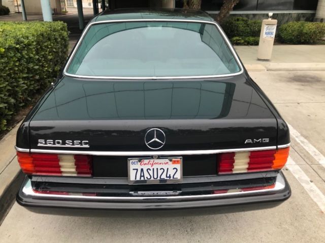 1988 Gray Mercedes-Benz 500-Series Coupe