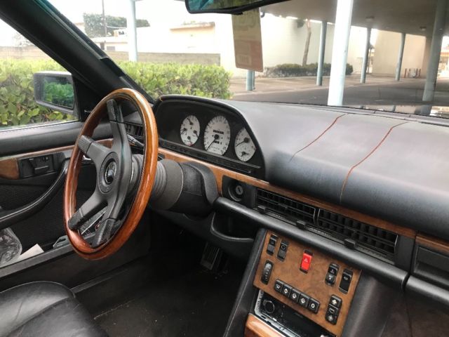 1988 Gray Mercedes-Benz 500-Series Coupe