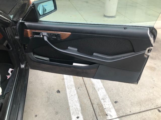 1988 Gray Mercedes-Benz 500-Series Coupe