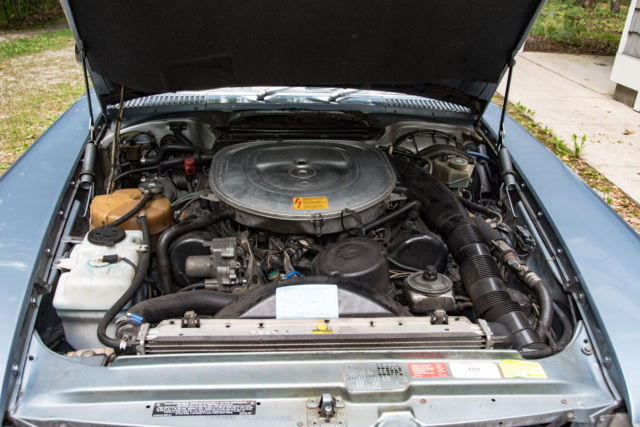 1988 blue Mercedes-Benz SL-Class Convertible