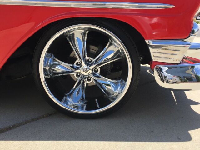 1956 White Chevrolet Bel Air/150/210 Coupe