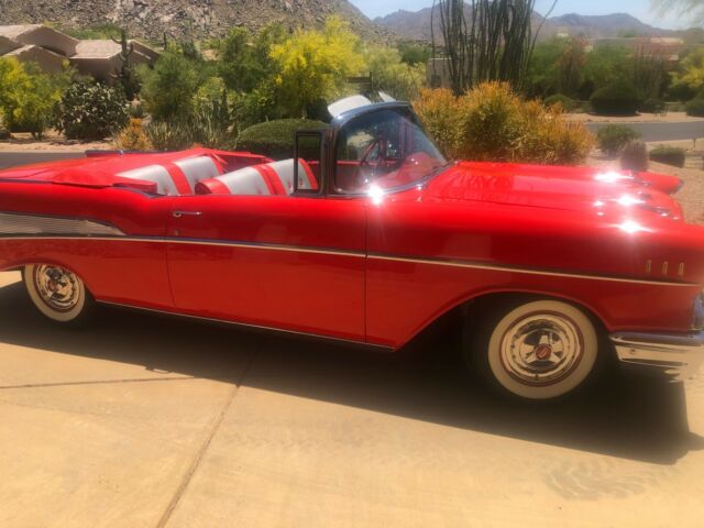 1957 Coral Chevrolet Bel Air/150/210 Convertible