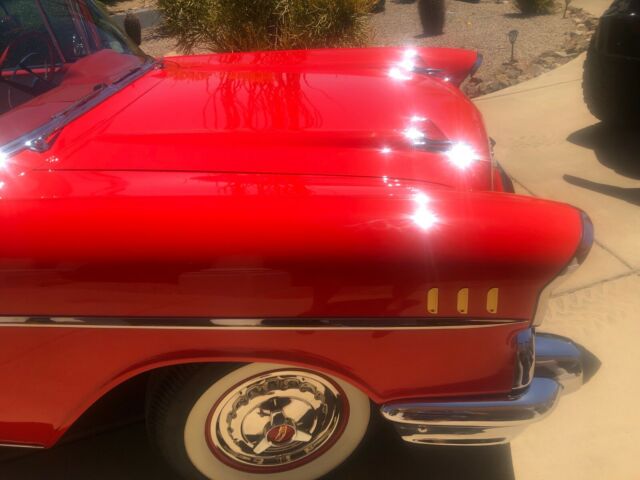 1957 Coral Chevrolet Bel Air/150/210 Convertible