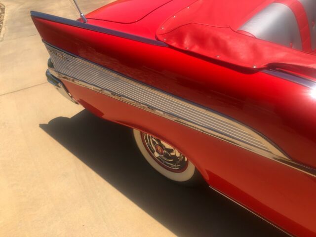 1957 Coral Chevrolet Bel Air/150/210 Convertible