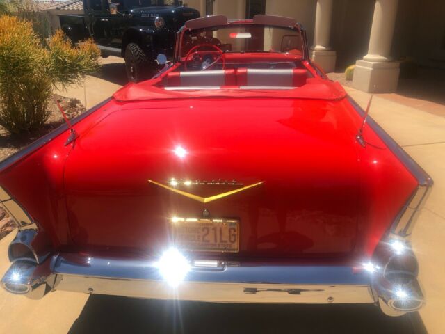 1957 Coral Chevrolet Bel Air/150/210 Convertible