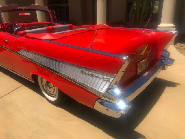 1957 Coral Chevrolet Bel Air/150/210 Convertible