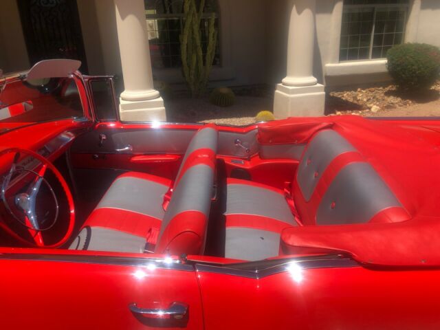 1957 Coral Chevrolet Bel Air/150/210 Convertible