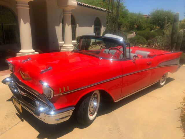 1957 Coral Chevrolet Bel Air/150/210 Convertible