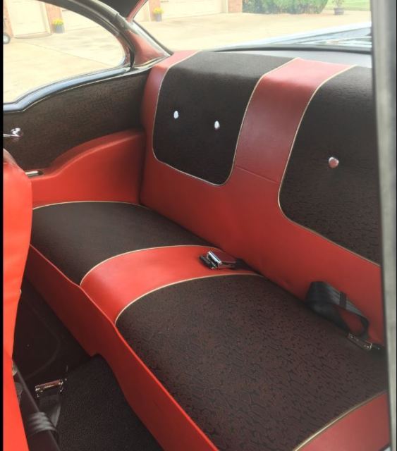 1957 Black Chevrolet Bel Air/150/210 Coupe