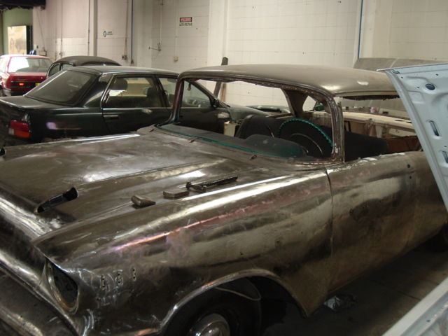 1957 Red/White Chevrolet Bel Air/150/210