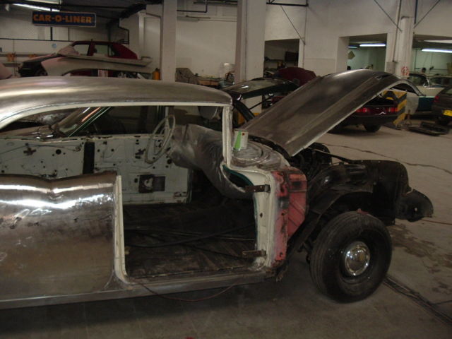 1957 Red/White Chevrolet Bel Air/150/210