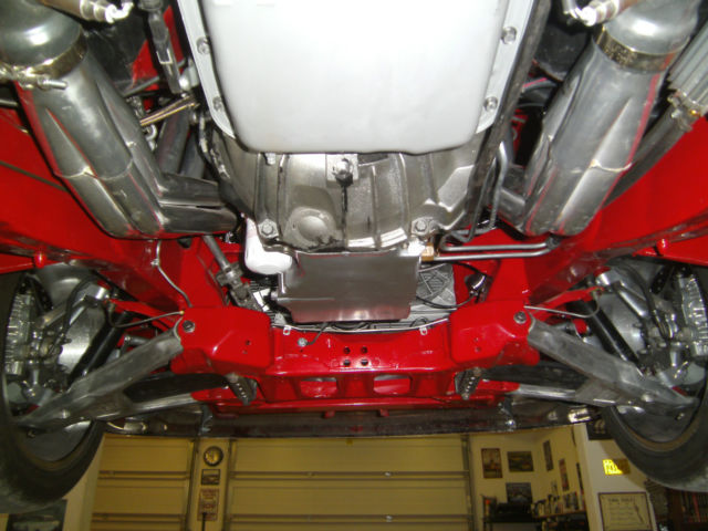 1957 Red Chevrolet Bel Air/150/210 Coupe